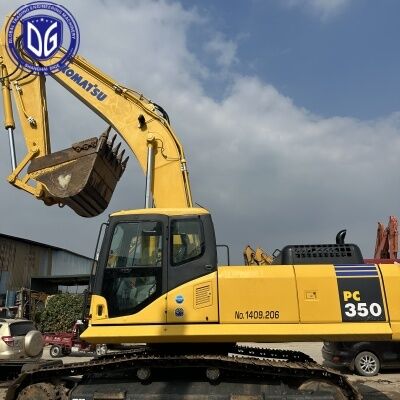 Japão Excavadora Komatsu Usada PC350-7 Excavadora Hidráulica 35 toneladas Excavadora Usada em estoque