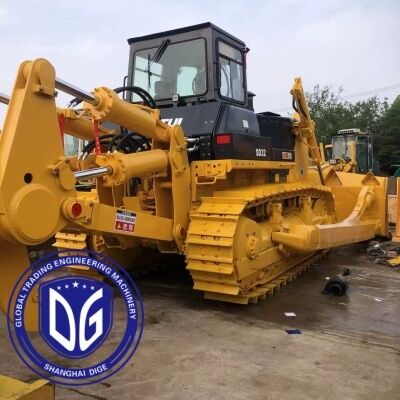 China Venda Quente Usada Shantui SD32 Bulldozer Alta Potência Shantui 320HP Máquina de Construção Pesada em estoque