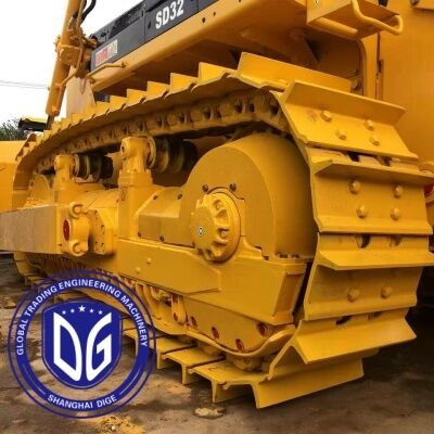 China Venda Quente Usada Shantui SD32 Bulldozer Alta Potência Shantui 320HP Máquina de Construção Pesada em estoque