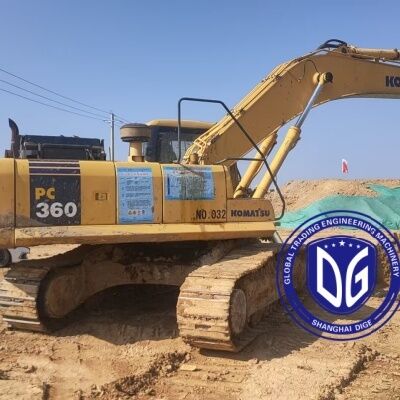Japão Excavadora Komatsu Usada PC360Excavadora Hidráulica 36 toneladas Excavadora Usada em estoque