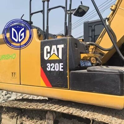 Escavadeira Caterpillar CAT320E Japonesa 20 Ton Escavadeira Hidráulica de Alta Potência Escavadeira Usada Econômica e Robusta Mais Vendida