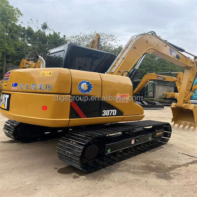 Excavadora usada Caterpillar 307D 7t em estoque com melhor preço Excavadora robusta durável e poderosa para venda