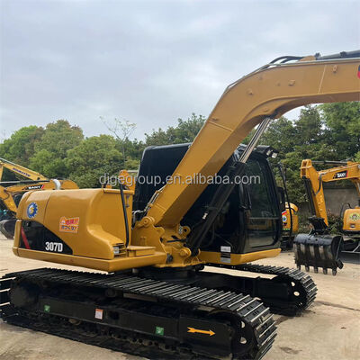 Excavadora usada Caterpillar 307D 7t em estoque com melhor preço Excavadora robusta durável e poderosa para venda