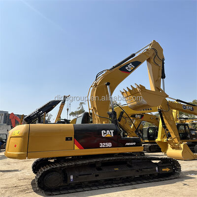 Excavadora usada Caterpillar 325D 25t em estoque com melhor preço Excavadora robusta durável e poderosa para venda