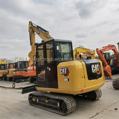 Excavadora usada Caterpillar 306E 6t em estoque com preço barato Excavadora robusta durável e poderosa