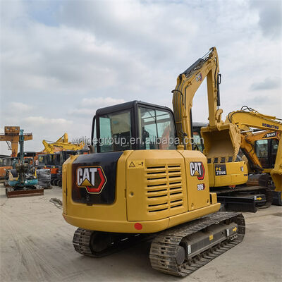 Excavadora usada Caterpillar 306E 6t em estoque com preço barato Excavadora robusta durável e poderosa