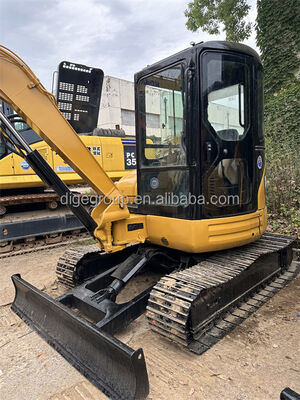 Escavadeira Caterpillar 303.5E usada de 3,5t em estoque com preço barato Escavadeira robusta e durável