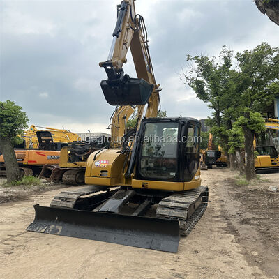 Escavadeira Caterpillar 308C de 8t usada em estoque com preço barato, venda quente em bom estado, escavadeira potente de segunda mão à venda