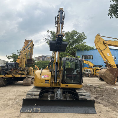 Escavadeira Caterpillar 308C de 8t usada em estoque com preço barato, venda quente em bom estado, escavadeira potente de segunda mão à venda