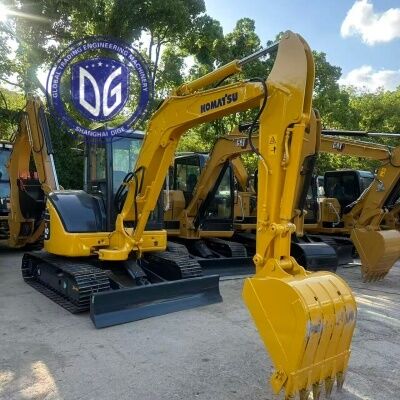 Usado Japão Komatsu PC40 Mini Excavator 4 toneladas Pequeno Excavador Hidráulico Horário de trabalho baixo