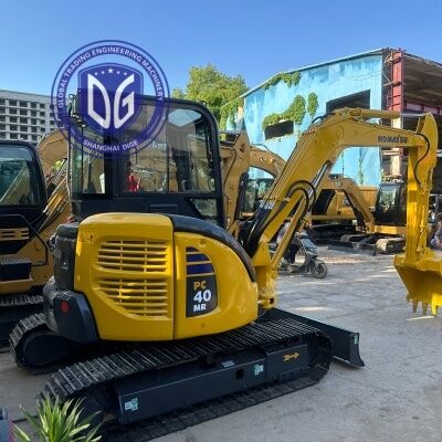Usado Japão Komatsu PC40 Mini Excavator 4 toneladas Pequeno Excavador Hidráulico Horário de trabalho baixo