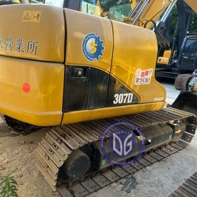 Excavadora Caterpillar CAT307D Usada Compacta Eficiente Pronta para Trabalhar Venda Quente