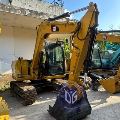Excavadora Caterpillar CAT307D Usada Compacta Eficiente Pronta para Trabalhar Venda Quente