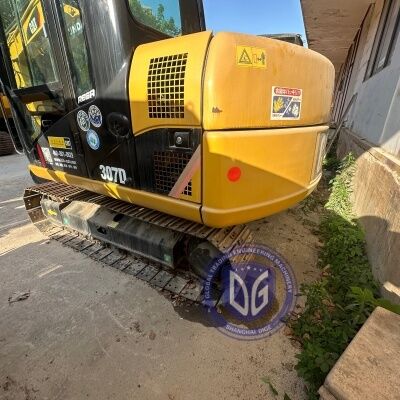 Excavadora Caterpillar CAT307D Usada Compacta Eficiente Pronta para Trabalhar Venda Quente