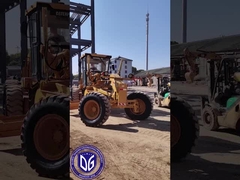 140k Caterpillar Usado Grader Máquina hidráulica poderosa