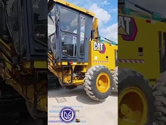 Grader CAT 140H usado Alta eficiência 88% Nova origem Japão