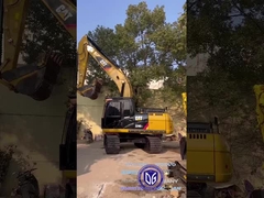 320D2 Excavadora de lagarta de 20 toneladas usada com capacidades superiores de manuseio de carga