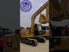 308E2 Excavadora Caterpillar de 8 toneladas usada com resposta hidráulica suave