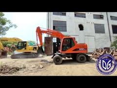 Resistente ao desgaste DH150LC Excavadora usada Doosan 15 toneladas Excavadoras hidráulicas usadas