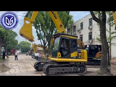 Excavadora USED PC130 de qualidade superior com sistemas hidráulicos avançados