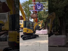 Excavadora hidráulica Sany Sy35u 3.5t usada com múltipla opção de modo de operação