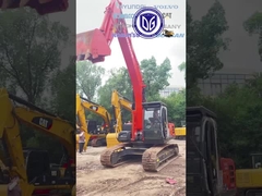 ZX200-6 Excavadora Hitachi Usada Com Design de Componentes Rápido Desmontáveis