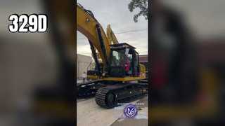 Escavadeira Caterpillar 329D usada para venda | Horas baixas e excelentes condições