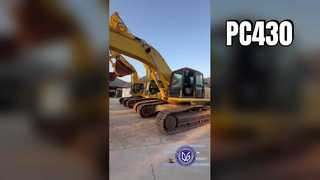 Escavadeira Komatsu PC430 usada para venda | Serviço Pesado, Pronto para Exportação